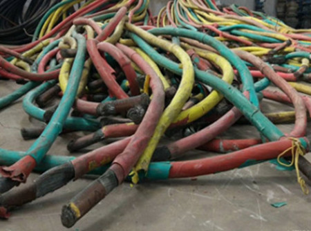 回收电缆线